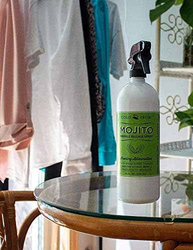 Spray Antiflacidez Cold Iron para Ropa 32 fl oz. Mojito Cítrico Menta. Alternativa Ecológica para Planchar. Rápido y Fácil de Usar. Fórmula - imagen 7