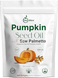 Aceite de Semilla de Calabaza NutraVora con Saw Palmetto para Hombres – Fórmula Botánica de 3000mg, Aceite de Semilla de Calabaza Prensado en Frío – - imagen 1