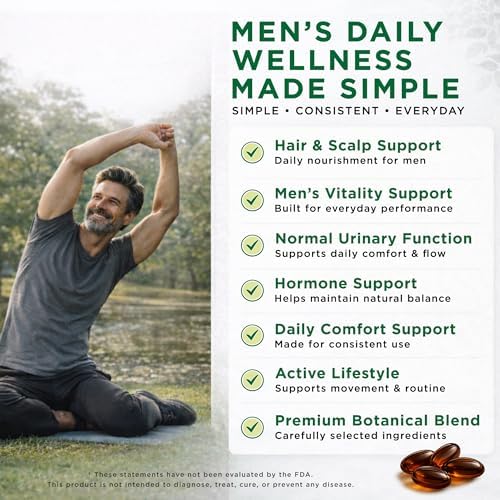 Aceite de Semilla de Calabaza NutraVora con Saw Palmetto para Hombres – Fórmula Botánica de 3000mg, Aceite de Semilla de Calabaza Prensado en Frío – - imagen 5