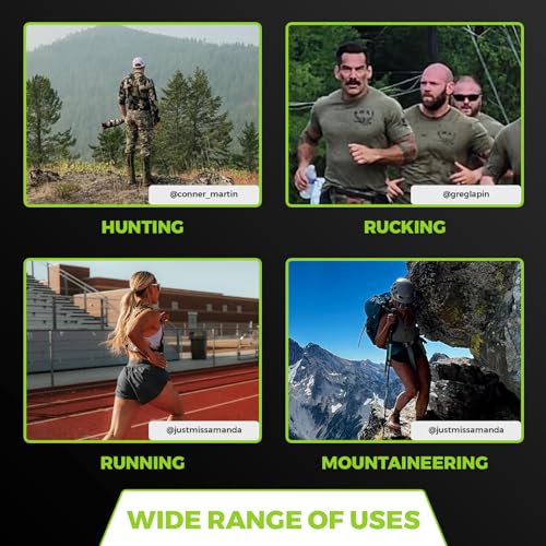 Alpine Armor - Cinta Antampollas Resistente al Clima, 20 Tiras Pre-cortadas Negras de Nylon para Prevención en Deportes y Senderismo - imagen 5