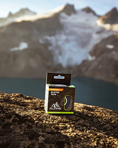 Alpine Armor - Cinta Antampollas Resistente al Clima, 20 Tiras Pre-cortadas Negras de Nylon para Prevención en Deportes y Senderismo - imagen 8