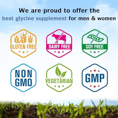 Suplementos de Glicina Innate Vitality, 3000mg por Porción, Forma Bioavailable, Sueño, Relajación, Producción de Colágeno y Glutatión, 240 Cápsulas - imagen 6