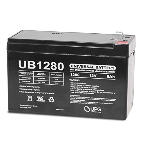 Batería de Plomo Sellada AGM UPG UB1280 12V 8AH F1 de Universal Power Group - imagen 3