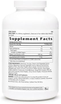 GNC Vitamina C 500mg, Apoyo Inmunológico, Sabor Frutas Mixtas, 180 Porciones - imagen 2