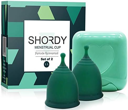 Copa Menstrual SHORDY y Esterilizador de Vapor para Principiantes - Kit de 2 Copas (Pequeña y Grande) y Limpiador Eléctrico para Flujo Abundante - imagen 8