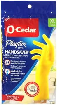Guantes de limpieza reutilizables PLAYTEX HandSaver (Extra Grande, 5 pares), protección diaria para el hogar - imagen 2