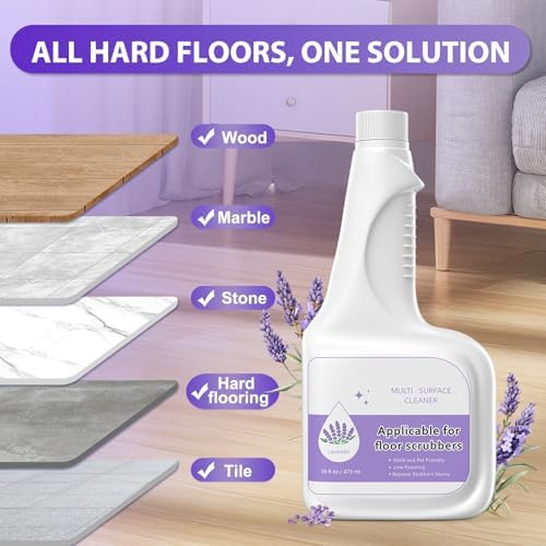 Solución Limpiadora de Pisos con Fragancia a Lavanda 16 Oz 2 Paquetes, Compatible con Aspiradoras Robot Eufy Omni C20 X8 Pro X10 G Serie L Serie, - imagen 3