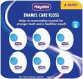 Hilo Dental Hayden Enamel Care para Boca Sensible | Ayuda a Restaurar el Esmalte | Sabor Menta | 30 Yardas por Unidad (Paquete de 6) - imagen 1