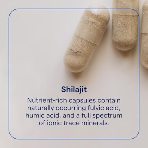 Cápsulas de Shilajit de Trace Minerals - Suplemento para Bienestar Diario - Apoyo Inmunológico, Energía, Salud Cerebral y Digestión - 150 Cápsulas - imagen 2
