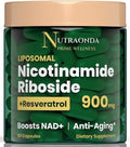 NUTRAONDA Liposomal Nicotinamida Ribosida 900mg con Resveratrol y Quercetina – Suplemento NAD para Antienvejecimiento, Energía Celular y Salud - 80 - imagen 1