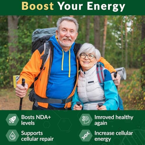 NUTRAONDA Liposomal Nicotinamida Ribosida 900mg con Resveratrol y Quercetina – Suplemento NAD para Antienvejecimiento, Energía Celular y Salud - 80 - imagen 6