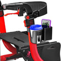 Soporte para taza Clip-On con caja de almacenamiento grande – Compatible solo con andadores Nitro de Drive Medical. - imagen 1