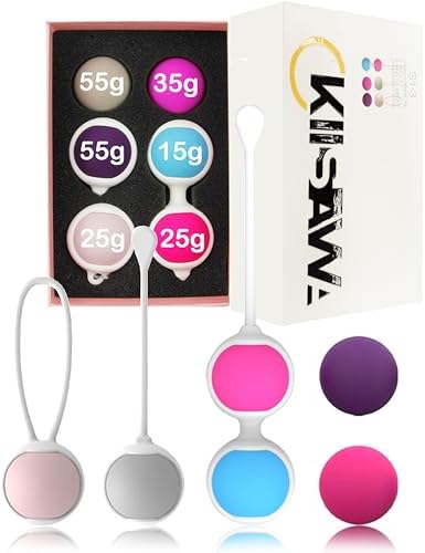 Sistema de Ejercicio Kegel, Set de Pesas para Control Kegel, Silicona de Grado Alimenticio: Dispositivos para Ejercicio del Suelo Pélvico - imagen 1
