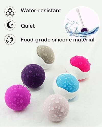 Sistema de Ejercicio Kegel, Set de Pesas para Control Kegel, Silicona de Grado Alimenticio: Dispositivos para Ejercicio del Suelo Pélvico - imagen 7