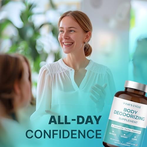 Suplemento Desodorante Corporal – Cápsulas de Clorofila Natural con Perejil y Menta – 60 Píldoras Veganas de 500mg+ – Tratamiento para Mal Aliento y - imagen 6