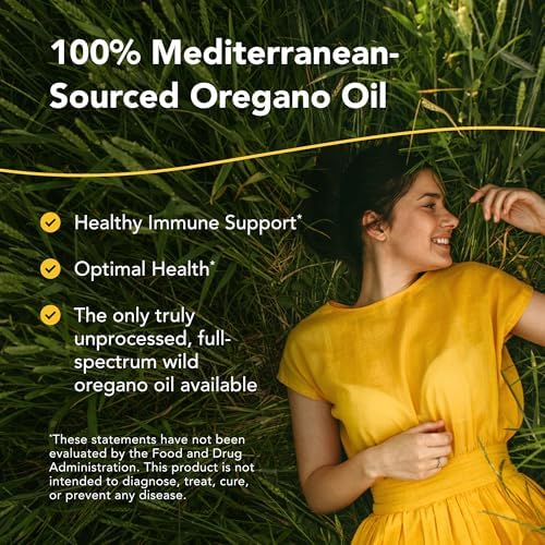Oreganol NORTH AMERICAN HERB & SPICE - 0.45 fl. oz. - Aceite de orégano orgánico, silvestre y sin procesar - Fuente Mediterránea P73 - No transgénico - imagen 2