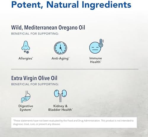 Oreganol NORTH AMERICAN HERB & SPICE - 0.45 fl. oz. - Aceite de orégano orgánico, silvestre y sin procesar - Fuente Mediterránea P73 - No transgénico - imagen 3