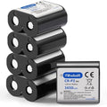 Batería Mihobatt 5-Pack CR-P2, 6V 1650mAh de Litio, Reemplazo para 223A, DL223A, EL223AP y 2CR-P2 - imagen 1