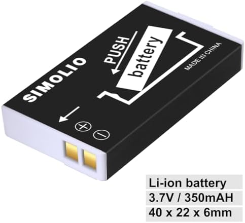 Batería de Reemplazo SIMOLIO para Audífonos Inalámbricos de TV SM-823 Pro, SM-823D Pro, SM-824D1, SM-824D2, SM-828D1, SM-828D2, SM-8245 y SM-863D, - imagen 2