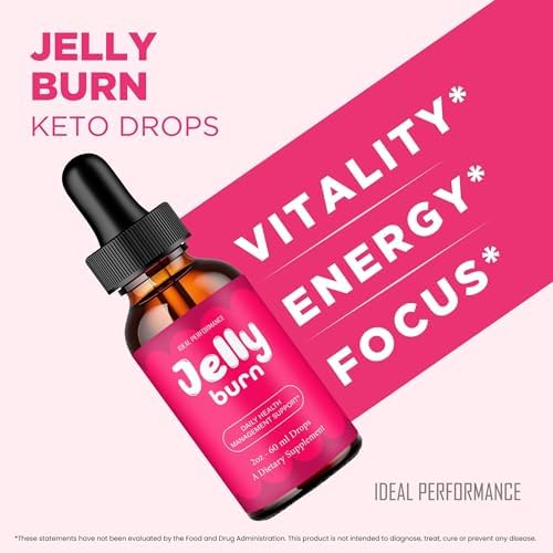 Gotas Jelly Burn, Suplemento Oficial con Ingredientes Naturales - Máxima Potencia, Fórmula Avanzada para Salud y Bienestar, Paquete de 2 Gotas - imagen 4
