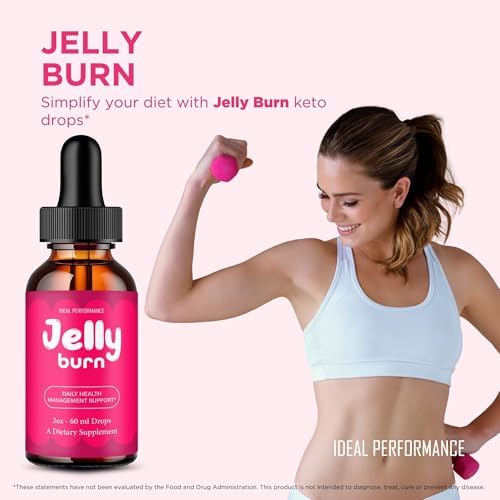 Gotas Jelly Burn, Suplemento Oficial con Ingredientes Naturales - Máxima Potencia, Fórmula Avanzada para Salud y Bienestar, Paquete de 2 Gotas - imagen 6