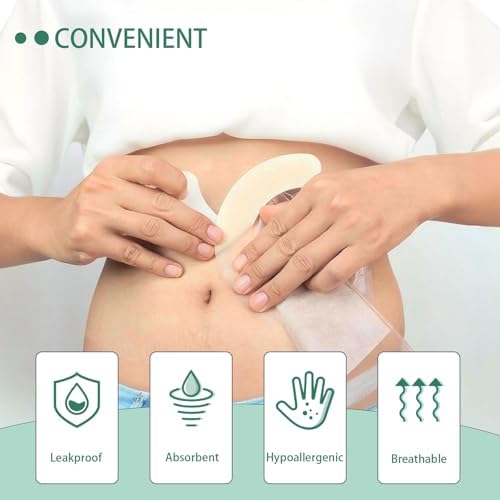 XIIFIIFII 30 Piezas de Tiras Elásticas para Barrera de Ostomía, Suministros Médicos de Piel Amigable y Adhesivo a Prueba de Fugas, Cinta Hidrocoloide - imagen 2