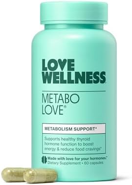 Love Wellness Metabolove | Suplemento para Mujeres que Acelera el Metabolismo | Combate Antojos y Aumenta Energía | Apoyo a Cortisol y Tiroides | Sin - imagen 1