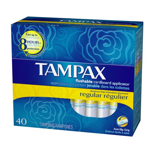 Tampax Regular, Paquete de 40 Toallas (Paquete de 2) - imagen 3