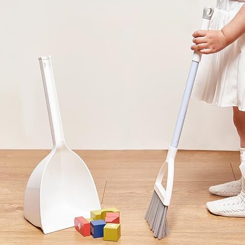Juego de 4 Mini Escobas con Recogedor para Niños, Set de Limpieza para Niñas y Niños, Ayudantes de Limpieza para Cocina y Baño - imagen 6