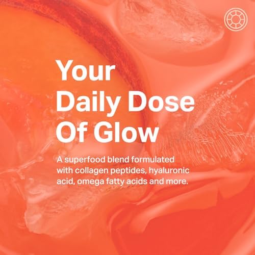 Proper, The Corals Daily Glow Beauty Blend - Superfood en Polvo con Colágeno, Ácido Hialurónico, Vitamina C y MSM para Piel, Cabello y Uñas - imagen 3