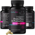 Probioticos Vaginales Healthy Babe para Mujeres + Prebióticos y Pastillas de Arándano, Equilibrio de pH, Salud del Microbioma, 60 Cápsulas Veganas - imagen 1