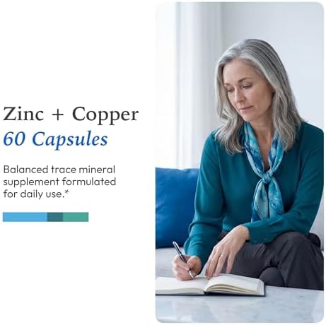 XYMOGEN Zinc + Cobre - Suplemento Mineral Esencial para el Sistema Inmunológico y Soporte Enzimático - Fórmula Balanceada de Zinc y Cobre - 60 - imagen 4