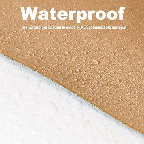 Bolsa de Papel Compostable JENCENBIO, 30 Bolsas Resistentes al Agua para Desechos de Cocina, Forro de Bote Certificado por BPI - imagen 2