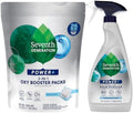 Paquete de Removedor de Manchas Seventh Generation – Spray para Lavado Power+ + Paquetes Oxy 3 en 1, Fórmulas a Base de Plantas, Sin Fragancia (Set - imagen 1