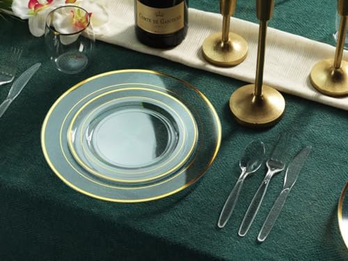 Cuchillos de Plástico Transparentes Munfix, 360 Piezas, Desechables, Resistentes al Calor y Sin BPA, Utensilios Duraderos para Fiestas y Picnics - imagen 5