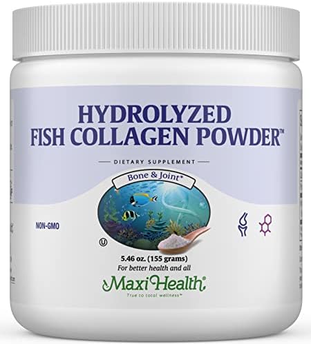 Colágeno Marino en Polvo Maxi Health – Péptidos Tipo I Sin Sabor para Hombres y Mujeres - Suplemento de Proteína para Articulaciones, Piel, Cabello y - imagen 1