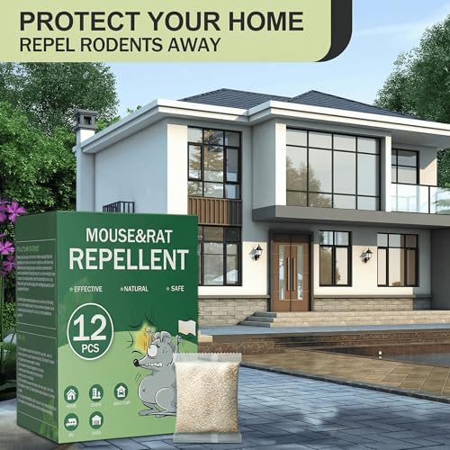 Bolsitas Repelentes de Ratones con Aceite de Menta, Repelente Natural para Interiores y Exteriores, Seguro para Familia y Mascotas - imagen 3