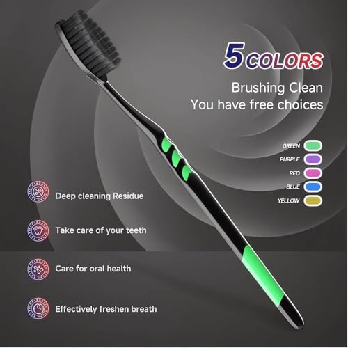 Paquete de 150 Cepillos de Dientes Desechables Envuelto Individualmente, Con Cerda Suave para Adultos y Niños, Mango Ergonómico, Ideal para Viajes, - imagen 6