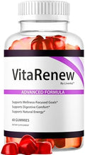 Gomitas VitaRenew - Fórmula Avanzada Original de 1050MG - Máxima Potencia, Suplemento Natural para Bienestar General, 60 Gomitas para 1 Mes - imagen 1