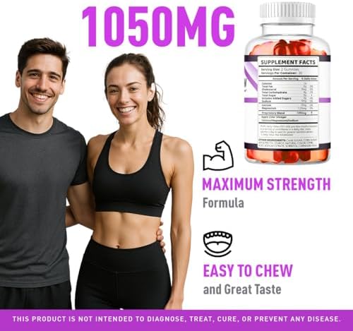 Gomitas VitaRenew - Fórmula Avanzada Original de 1050MG - Máxima Potencia, Suplemento Natural para Bienestar General, 60 Gomitas para 1 Mes - imagen 4