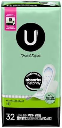 U by Kotex Toallas Sanitarias Ultra Finas con Alas, Alta Absorción, 32 Piezas (Empaque Puede Variar) - imagen 1