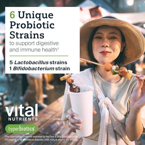 Probioticos Prenatales Hyperbiotics Vital Nutrients Pro-Natal para Mujeres | Apoyo para Náuseas, Distensión y Gases | Vegano, Sin Gluten, Lácteos y - imagen 7