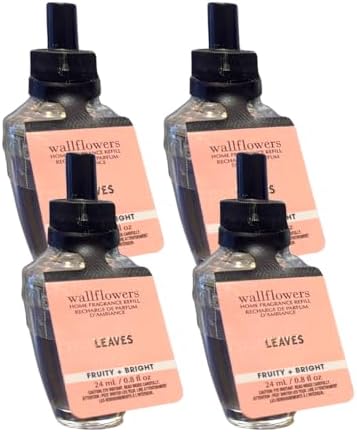 Recarga de Aromatizantes Wallflowers Leaves de Bath & Body Works 0.8 fl oz Cada Uno – Paquete de 4 - imagen 1