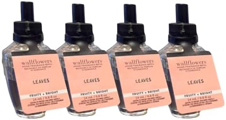 Recarga de Aromatizantes Wallflowers Leaves de Bath & Body Works 0.8 fl oz Cada Uno – Paquete de 4 - imagen 2