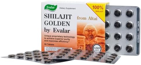 Evalar Shilajit Dorado Siberiano Altai 60 Tabletas - imagen 3