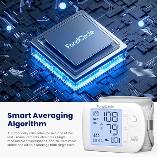 Monitor de Presión Arterial FondCircle con Bluetooth, Manguito Automático para Uso en Casa, Máquina Digital Hablante con Sincronización de App, 3 - imagen 5