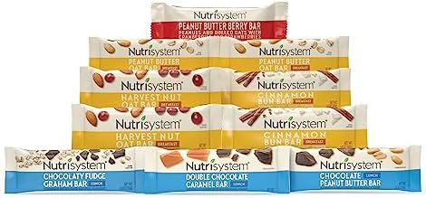 Nutrisystem® Paquete Variado de Barras de Desayuno y Almuerzo, Ayuda a Apoyar la Pérdida de Peso - 10 Piezas - imagen 1