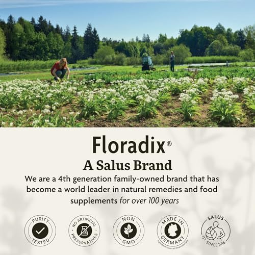 Floradix Hierro Niños - Suplemento Líquido de Hierro y Vitaminas - Con Vitaminas C y B - Vegano - Sabor Frambuesa-Vainilla - 8.5 fl oz - imagen 6