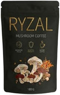 Café de Hongo RYZAL, Instantáneo Orgánico para Mayor Enfoque y Energía, con Cordyceps, Reishi, Shitake, Cola de Pavo, Trompeta Rey y Melena de León | - imagen 1