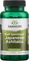 Swanson Ashitaba Japonés - Fórmula Natural de Espectro Completo para el Soporte del Sistema Inmunológico - (60 Cápsulas, 500mg Cada Una) - imagen 1